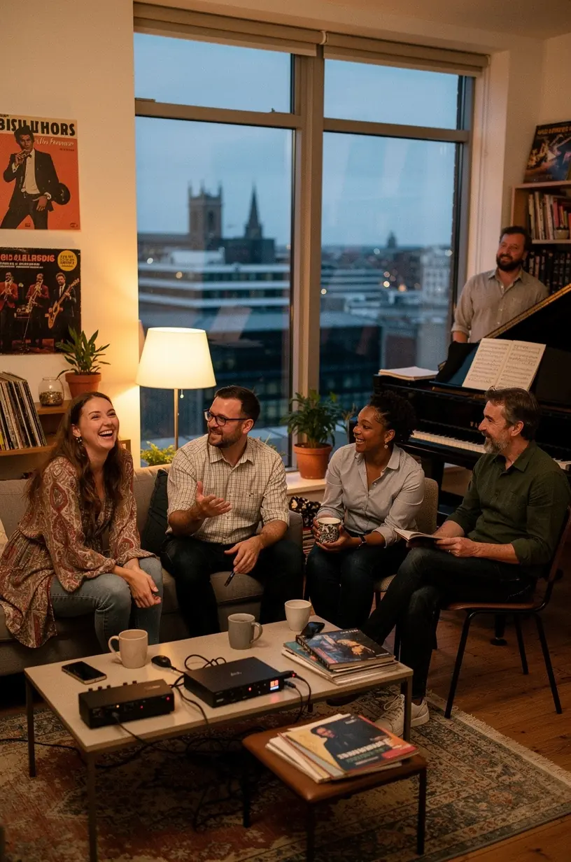 Community members engaging in ticketed activities together